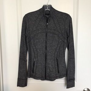 Lululemon Define Jacket Heathered Black Gray